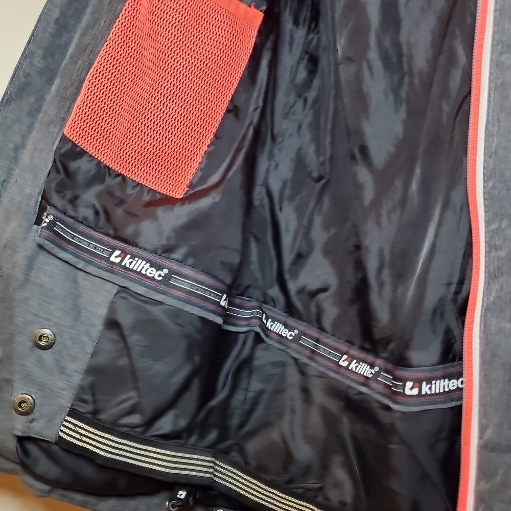 KILLTEC Level 5 Gray Ski Jacket with Detachable H… - image 14